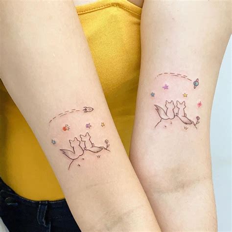 Tatuagem De Amigas 35 InspiraÇÕes Para Eternizar A Amizade