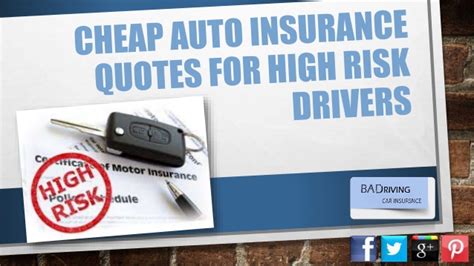 While car insurance for high risk drivers typically costs much more than auto insurance for good drivers, some companies are better options than others. How Can I Get Car Insurance As A High Risk Driver At Low Cost