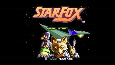 Star Fox Intro Snes Introduction Youtube