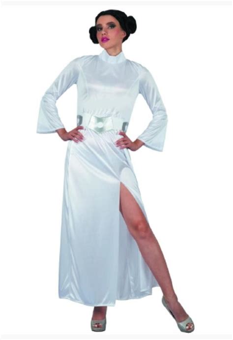Princess Leia Classic Star Wars Womans Costume Adult Medium Hidden
