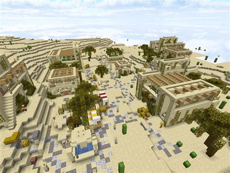 119 Improved Desert Village Structure Datapack Minecraft Data Pack