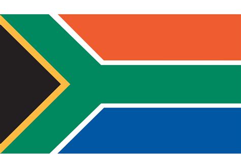 South African Flag Svg