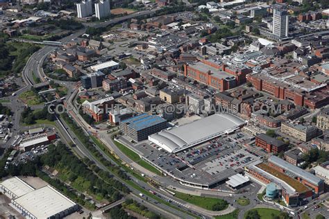 Aerial Photography Of Oldham Aerial Photograph Of Oldham Town Centre