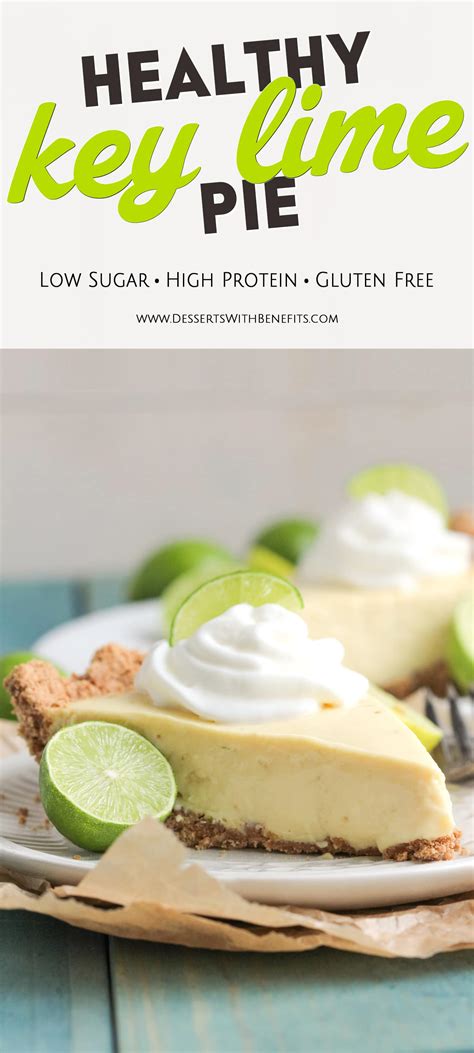Leftover avocados from national avocado day yesterday? Easy Healthy Key Lime Pie Recipe | Low Fat, Gluten Free ...