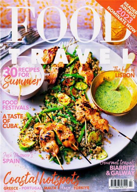 Food And Travel Magazine Subscription Buy At Uk Cooking