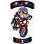 Biker Patches  Motorcycle Custom Embroidered No Minimum Order