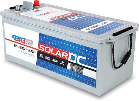 Big Solarbatterie 12v 230ah C100 Professional Solar Dc Batterie Für