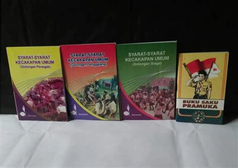 Paket Buku Saku Pramuka Dan Sku Siaga Penggalangpenegak Lazada
