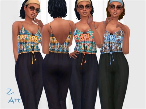 The Sims Resource Boho Outfit 03 By Zuckerschnute20 • Sims 4 Downloads