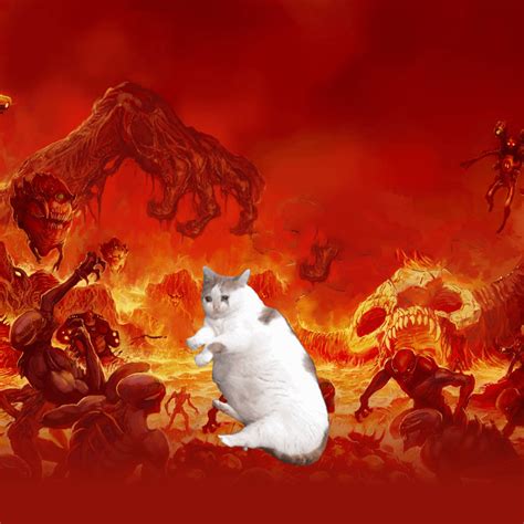 Sad Cat In Doom Hell Rmemetemplatesofficial