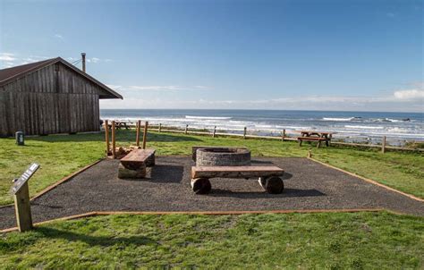 The resort is home to a restaurant, general store and boat rentals for exploring. Olympic National Park Cabins at Kalaloch Lodge