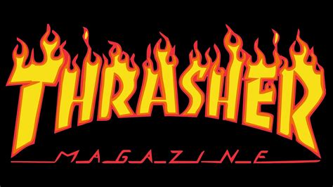 Thrasher Logo Black