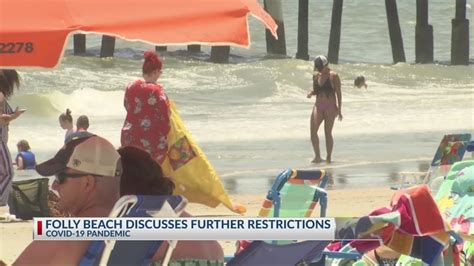 New Covid Restrictions On Folly Beach Youtube
