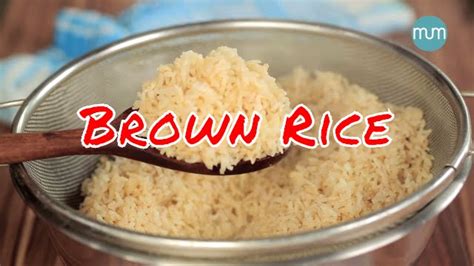 Remove from skillet and set aside. How to cook Brown Rice perfectly | Easy Recipes - YouTube
