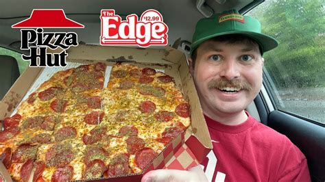 Pizza Hut The Edge Pepperoni Lover S Review Youtube
