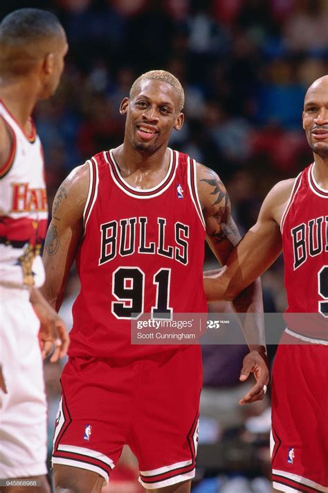 News Photo Dennis Rodman Of The Chicago Bulls During The Dennis