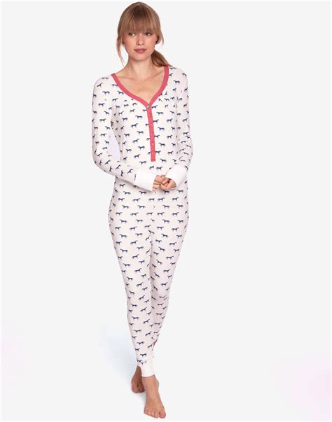 Puck Womens All In One Pyjamas Womens Onesie Clothes For Women