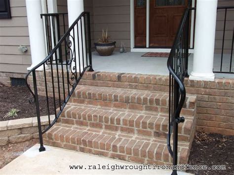 Our expertise also includes porch and balcony railings, as well as, safety railings. Wrought Iron Porch Railings | Wilmington NC custom wrought ...