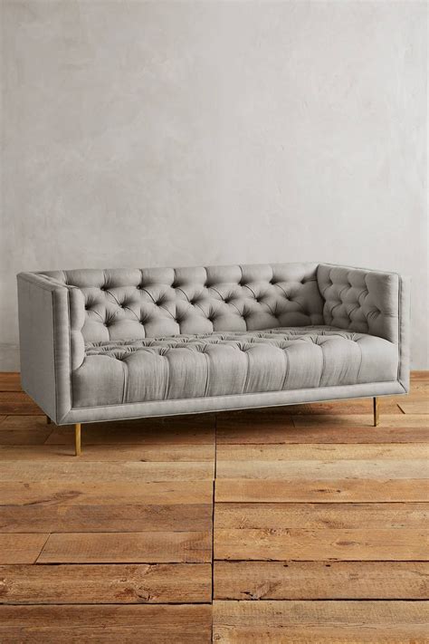 Linen Mina Settee Home Interior Accessories Luxury Sofa Sofa