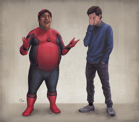 Ned Leeds And Peter Parker By Sokolovstanislav On Deviantart The