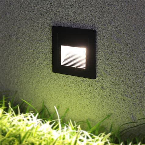3w Outdoor Led Step Light Ip65 Aluminum Embedded Staircase