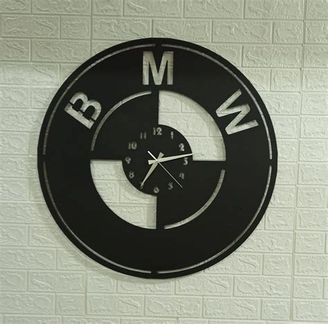 Weitere Uhren Bmw Black Frame Wall Clock Nice For Ts Or Decor Z10