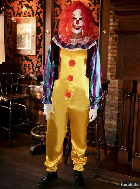 Deluxe It The Movie Pennywise Costume For Men The Coolest Funidelia