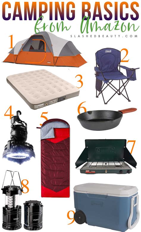 9 Basic Camping Gear Essentials From Amazon