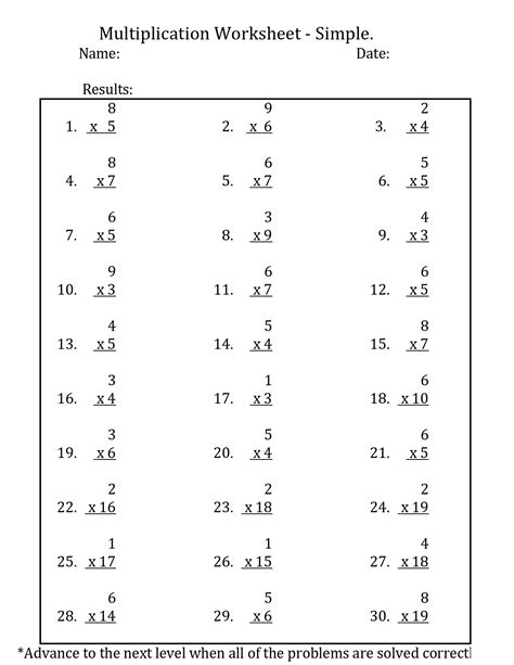 Free Printable Multiplication Worksheets Pdf Customize And Print
