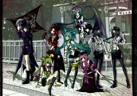 Scary Vocaloid Vocaloid Girls Anime Scary Looking HD Wallpaper Peakpx