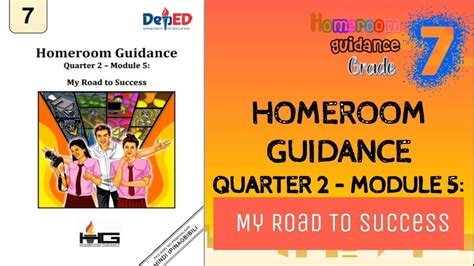 Powerpoint Grade Homeroom Guidance Quarter Module My Road To