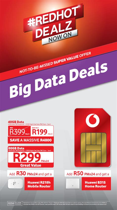 Vodacom launches new 80GB big data deal