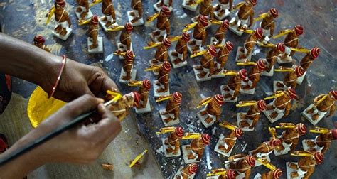 Indias Centuries Old Toy Making Trade Whittled By