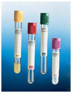 Bd Vacutainer Plastic Blood Collection Tubes With K Edta Tube Stopper
