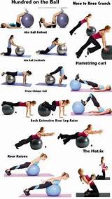 Images of Workout Exercises Ball