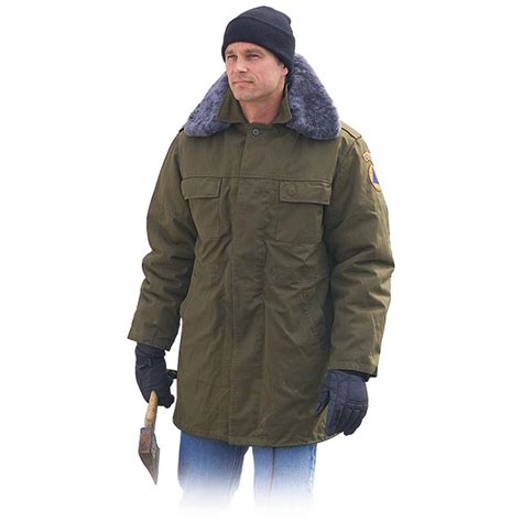 New Czech Mil Parka With Liner Od 66197 Insulated Military