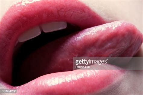 Woman Licking Lips Close Up Of A Womans Mouth Photo Getty Images