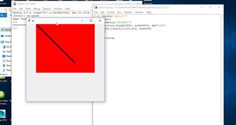 Python Gui Tkinter Canvas Tutorial For Beginners Line Oval And Rectangle