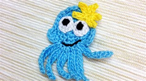 How To Make A Crocheted Octopus Applique Diy Crafts Tutorial