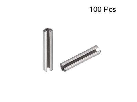 Slotted Spring Pin M15 X 6mm 304 Stainless Steel Split Spring Roll