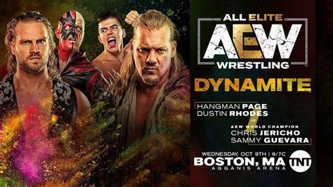 Aew Dynamite Preview For October 9th