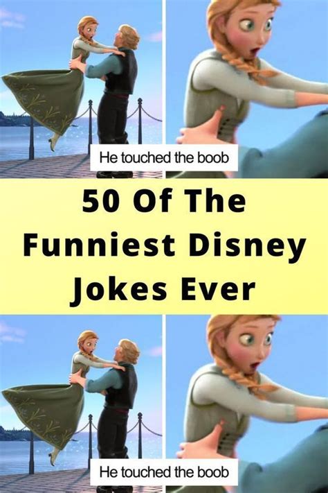 Some Funny Pictures With The Words 50 Of The Funniest Disney Jokes Ever