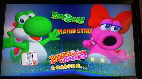 Mario Super Sluggers Yoshi Eggs P1 Vs Birdo Bows Cpu In Mario