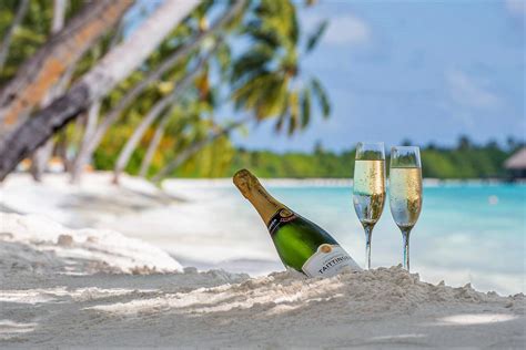 champagne on the beach nature trail picturesque resort