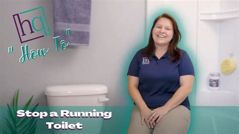 Hq How To Stop A Running Toilet Youtube