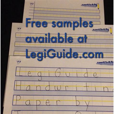 Improve Manuscript Handwriting With Legibility Guides Developed By An