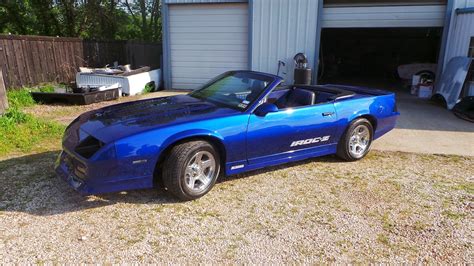 1989 Iroc Z28 Convertible Blue Third Generation F Body Message Boards
