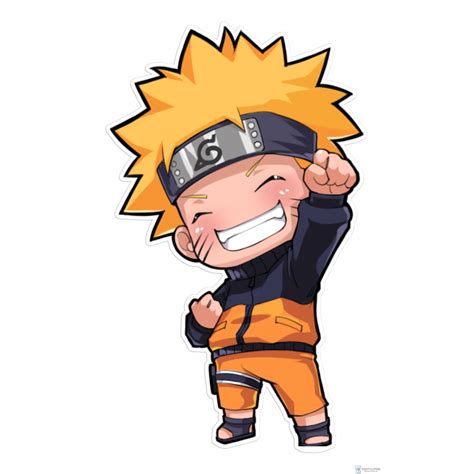 Baby Naruto Decal Dimensions 10 Cm
