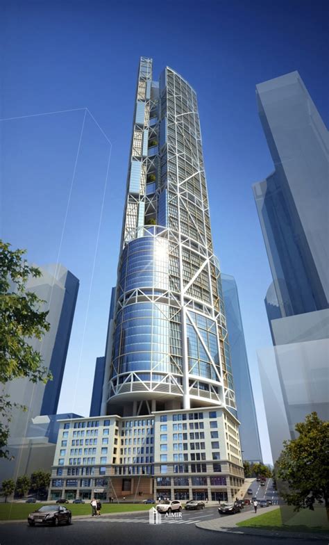 Eye Level For High Rise Office Building Aimir Cg