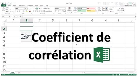 Sal explains the intuition behind correlation coefficients and does a problem where he matches correlation coefficients to scatter plots. Comment calculer le coefficient de corrélation sur Excel ...